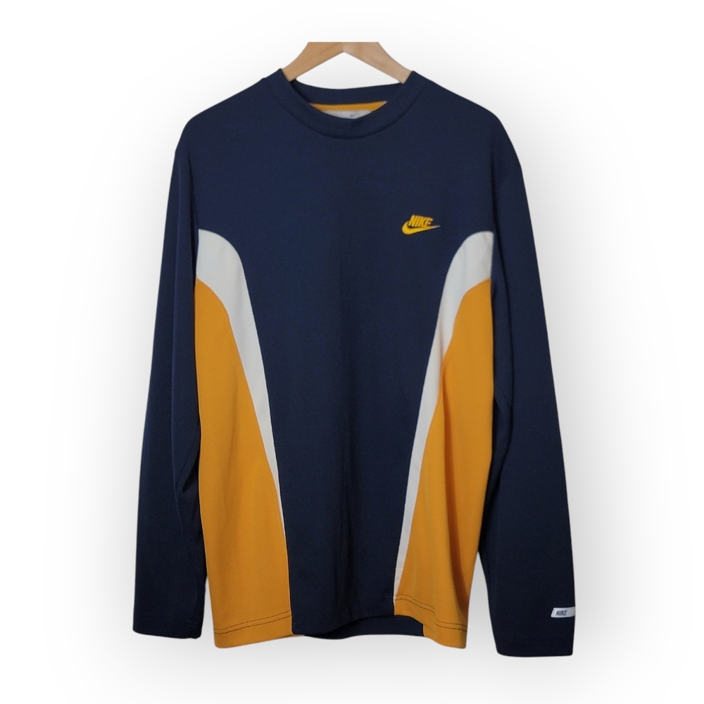 Vintage Nike Grey Tag Longsleeve Shirt - Picture 1 of 5